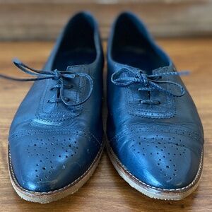 Etienne Aigner Blue Women’s Oxfords